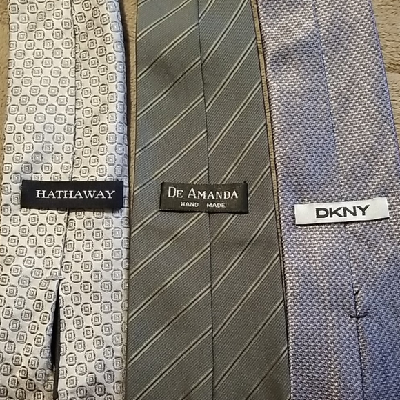 6 Red/Black/Gray themed ties - Picture 3 of 6